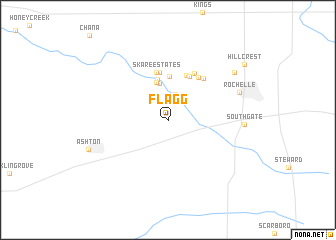 map of Flagg