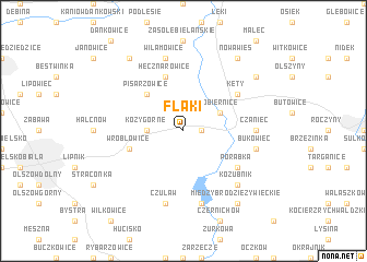 map of Flaki