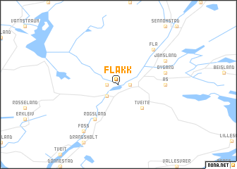 map of Flakk