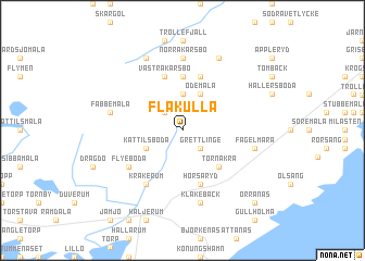 map of Flakulla