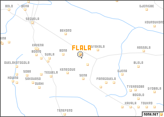 map of Flala