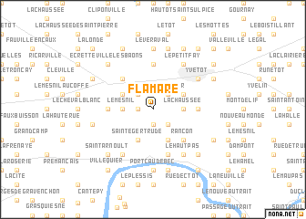 map of Flamare