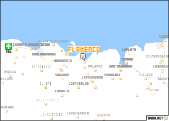 map of Flamenco