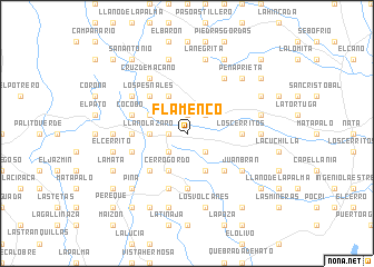 map of Flamenco