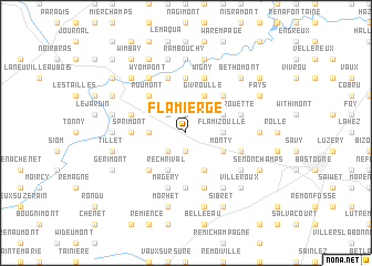 map of Flamierge