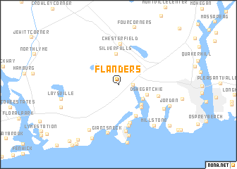 map of Flanders