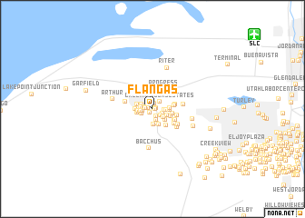 map of Flangas