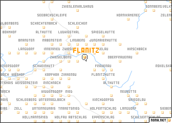 map of Flanitz