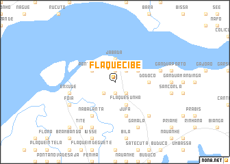 map of Flaque Cibe