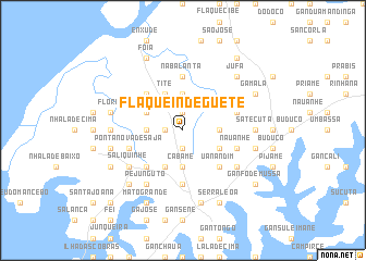 map of Flaque Indêguetê