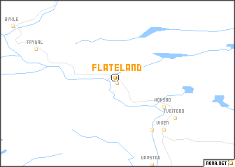 map of Flateland