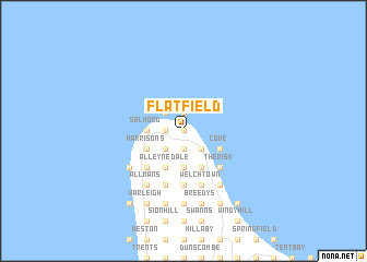 map of Flatfield