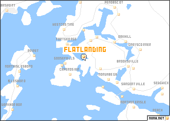 map of Flat Landing