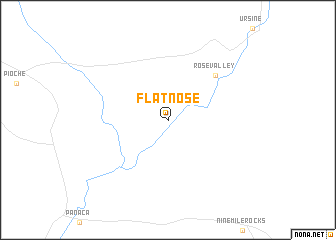 map of Flat Nose