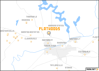 map of Flatwoods