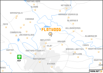 map of Flatwood