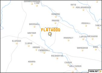 map of Flatwood