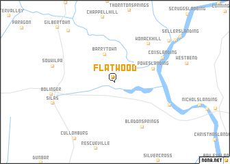 map of Flatwood