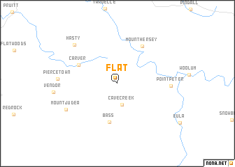 map of Flat