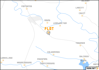 map of Flat