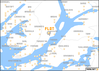 map of Flat