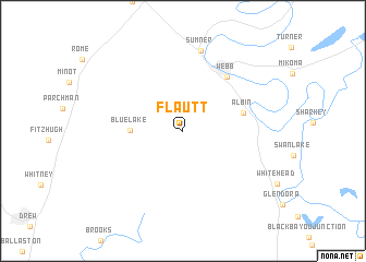 map of Flautt