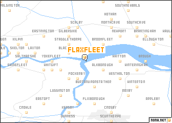 map of Flaxfleet