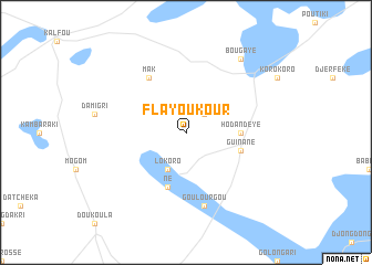 map of Flayoukour