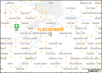 map of Fleckendorf