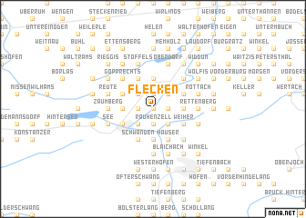 map of Flecken