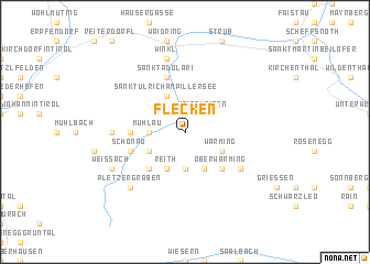 map of Flecken