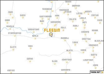 map of Fleedin