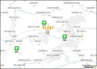 Fleet (United Kingdom) map - nona.net