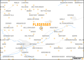 map of Flegessen