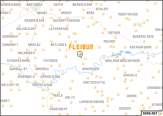 map of Fleibur