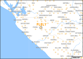 map of Flely