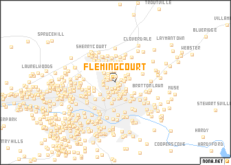 map of Fleming Court