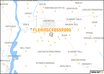 map of Fleming Crossroad