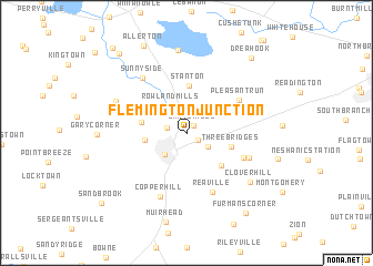 map of Flemington Junction