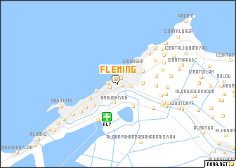 map of Fleming