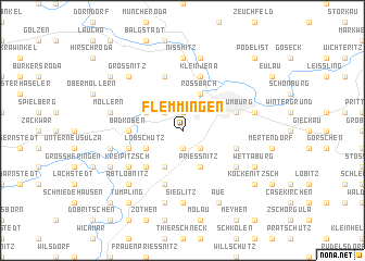 map of Flemmingen