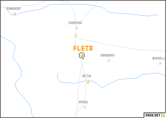 map of Fleta