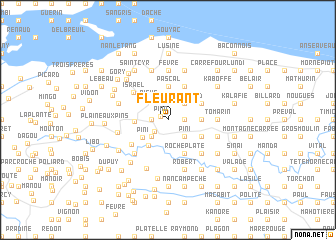 map of Fleurant