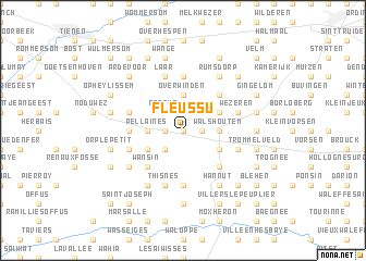 map of Fleussu