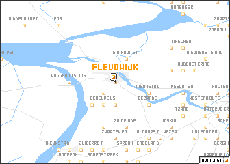 map of Flevowijk