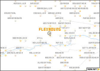 map of Flexbourg