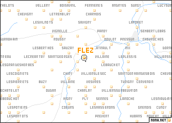 map of Flez