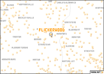 map of Flickerwood