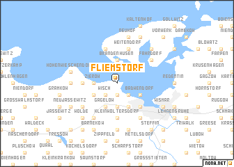 map of Fliemstorf
