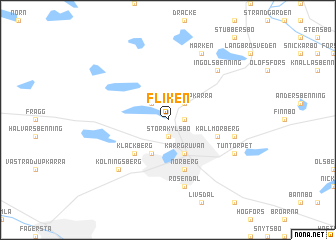 map of Fliken